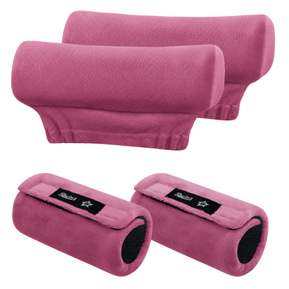 Color-​SPRING SEAON Plush Padded Crutches Covers Velvet Underarm Crutch Pads Non Slip - SpringSeaon