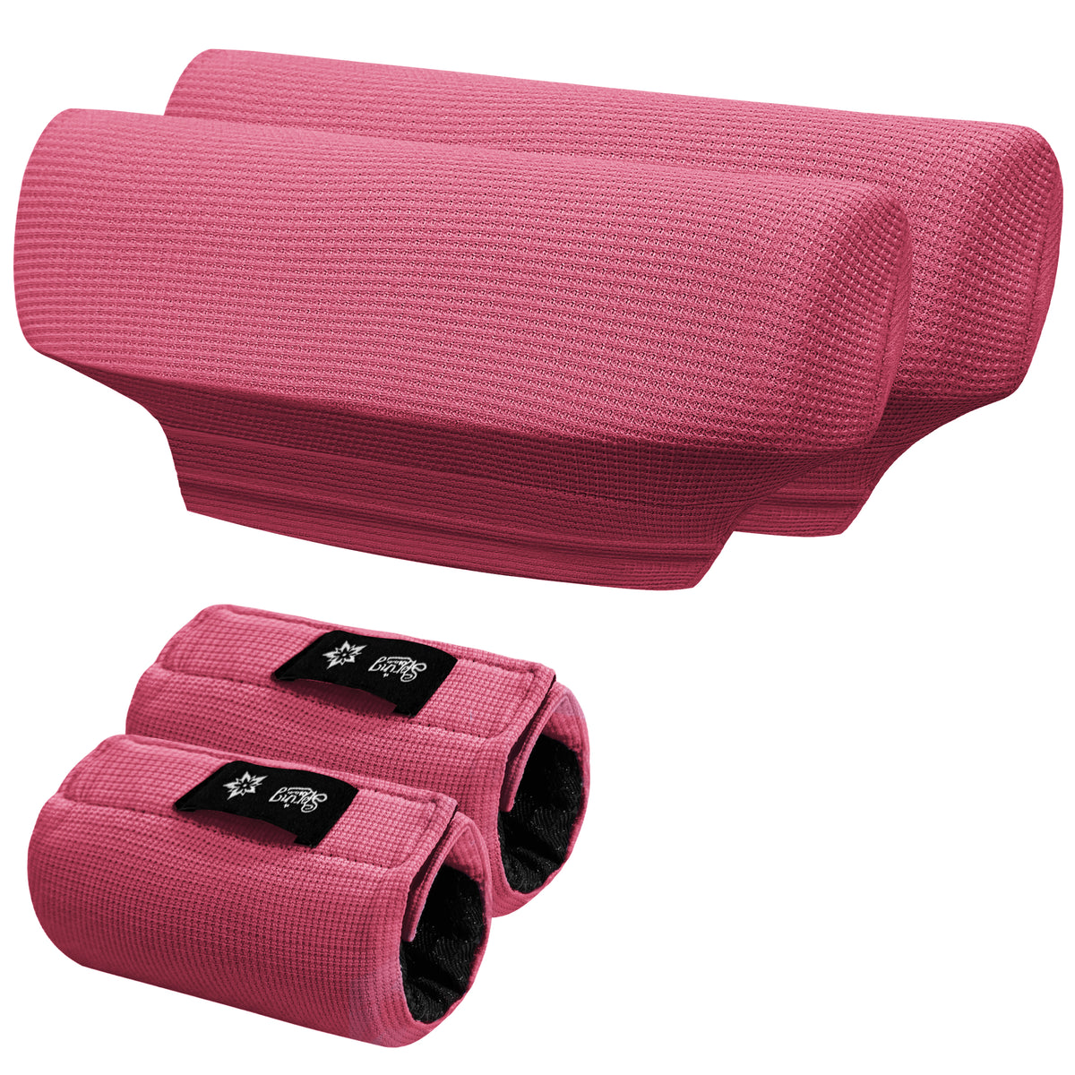 Color-​SPRING SEAON Waffle Pattern Crutch Pads - Universal Underarm & Hand Grip Padding Cushions 7 colors - SpringSeaon