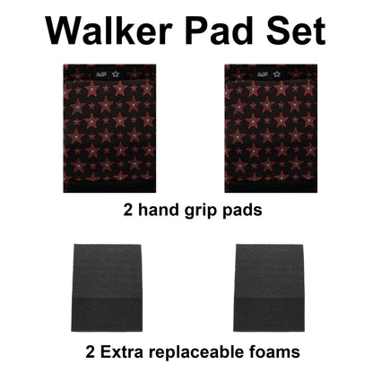 SPRING SEAON Universal Walker Handle Pads - Anti-Slip Handgrip Cover
